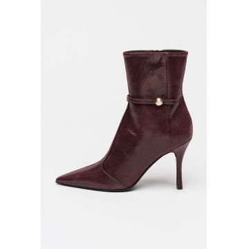Botine cu toc stiletto