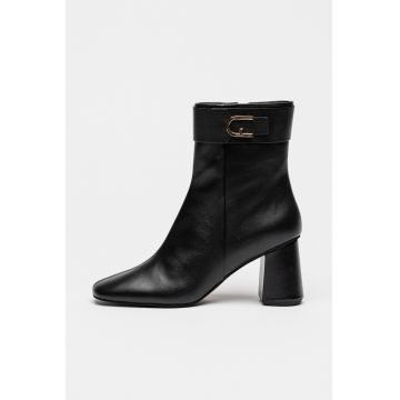 Botine din piele Chic Botine din piele Chic