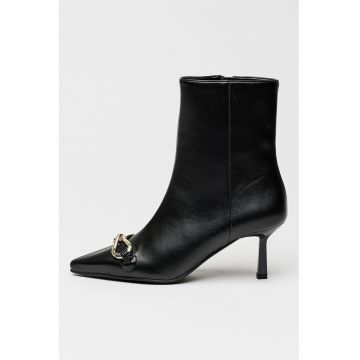 Botine din piele ecologica Katniss