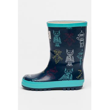 Cizme de ploaie flstform cu design grafic