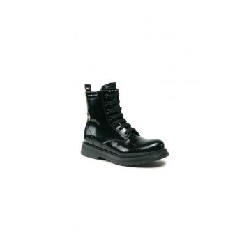 Ghet pentru fete -  302716265 - piele ecologica - negru
