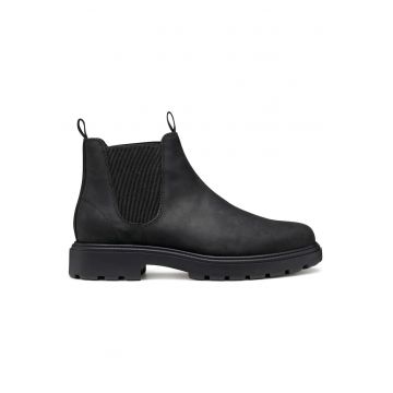 Ghete barbati -  Chelsea - piele naturala negru