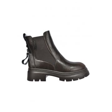 Ghete Chelsea de piele