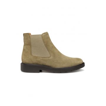 Ghete Chelsea de piele intoarsa