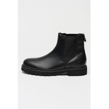 Ghete Chelsea din piele cu segmente din material sintetic Draven