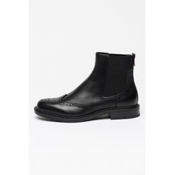 Ghete Chelsea din piele Lysander