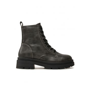 Ghete dama  304429194 - Piele ecologica - Gri