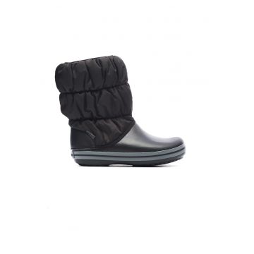 Ghete dama  Winter Puff - Material sintetic - Negru