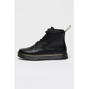 Ghete de piele cu benzi pull-on Brookline