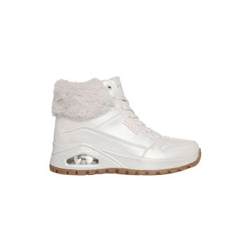Ghete din piele ecologica cu garnitura cu blana sintetica Uno Rugged Galactic Heights