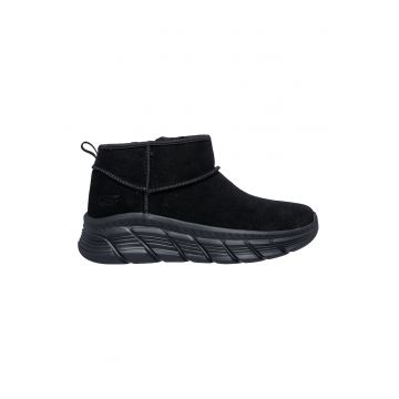 Ghete din piele intoarsa ecologica Bobs B Flex HI