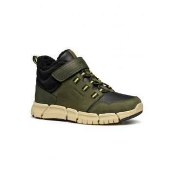 Ghete pentru baieti -  305271563 - piele naturala - kaki