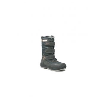 Ghete pentru fete -  303236328 - textil - gri