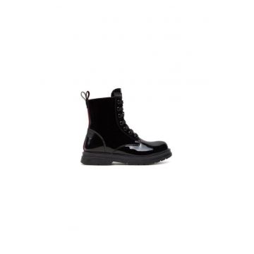 Ghete pentru fete -  304428531 - Sintetice - Negru