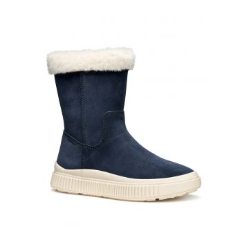 Ghete pentru fete -  305271259 - piele naturala - bleumarin -