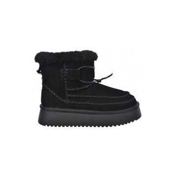 Ghete slip-on de piele intoarsa