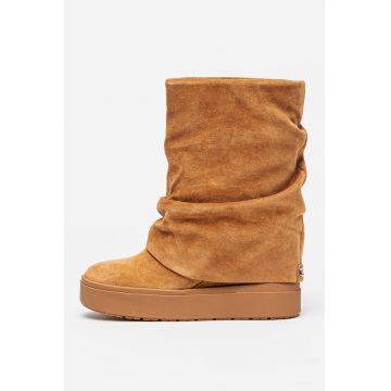 Ghete slip-on de piele intoarsa Guinna