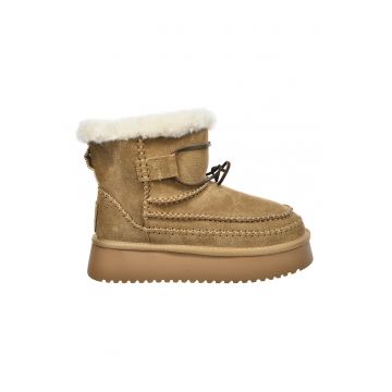 Ghete slip-on de piele intoarsa