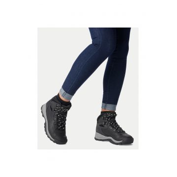 Bocanci trekking dama  1424692 - Piele naturala - 38.5 EU - Negru