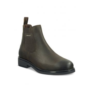 Botine cu glezna joasa barbati  29651752 - Piele naturala - Maro Botine cu glezna joasa barbati  29651752 - Piele naturala - Maro