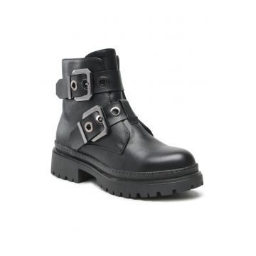 Botine dama -  5904862164571 - Piele ecologica - Negru Botine dama -  5904862164571 - Piele ecologica - Negru
