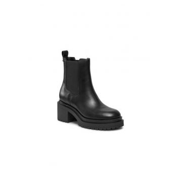 Botine dama  K3340304 - Piele naturala - 40.5 EU - Negru Botine dama  K3340304 - Piele naturala - 40.5 EU - Negru