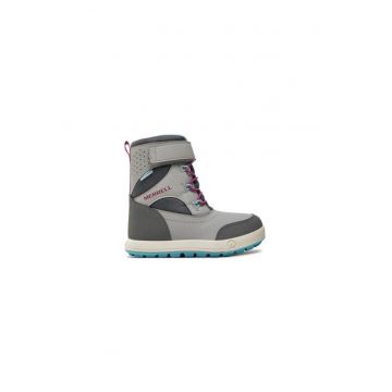 Ghete baieti  304898273 - Piele ecologica - Gri Ghete baieti  304898273 - Piele ecologica - Gri