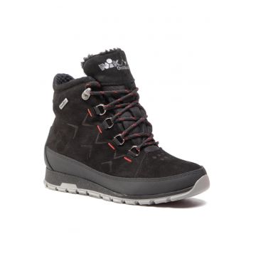 Ghete dama -  207700451 - Negru - Piele naturala/Piele nabuc -