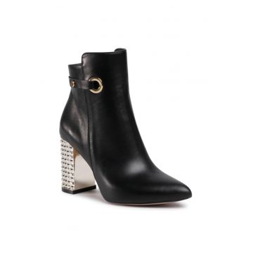 Ghete dama -  207746633 - Negru - Piele naturala Ghete dama -  207746633 - Negru - Piele naturala