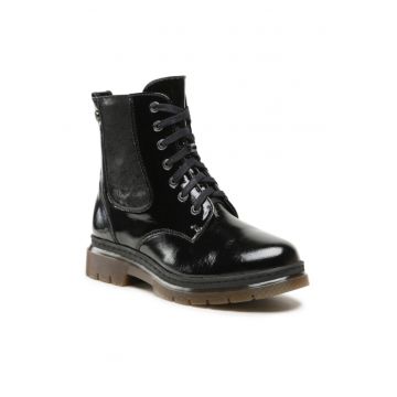 Ghete dama -  209212846 - Negru - Piele lacuita Ghete dama -  209212846 - Negru - Piele lacuita