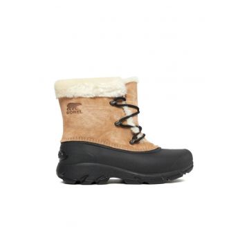 Ghete dama  302651641 - Piele naturala - Bej - Bej