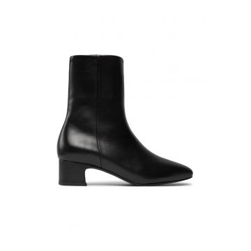 Ghete dama  303531591 - Piele naturala - Negru - Negru