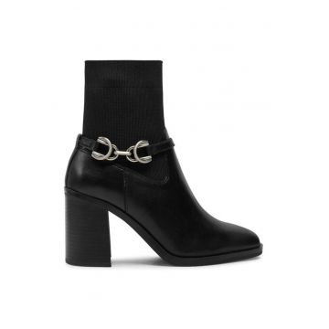 Ghete dama  304205699 - Piele naturala - Negru Ghete dama  304205699 - Piele naturala - Negru