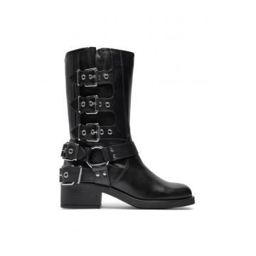 Ghete dama  304205880 - Piele naturala - Negru Ghete dama  304205880 - Piele naturala - Negru