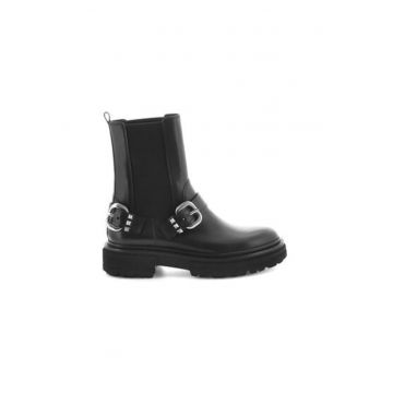 Ghete dama  304374937 - Piele naturala - 37 EU - Negru Ghete dama  304374937 - Piele naturala - 37 EU - Negru