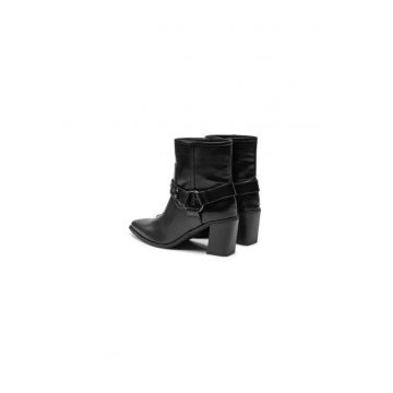 Ghete dama  304429064 - Piele ecologica - Negru Ghete dama  304429064 - Piele ecologica - Negru