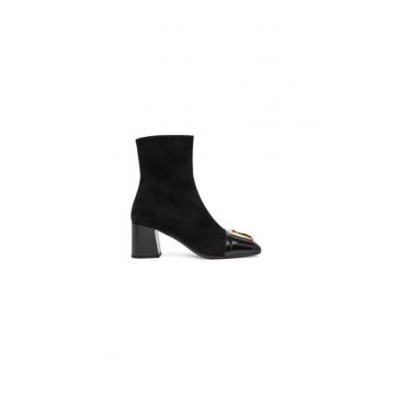Ghete dama  305314185 - Piele naturala - 35 EU - Negru Ghete dama  305314185 - Piele naturala - 35 EU - Negru