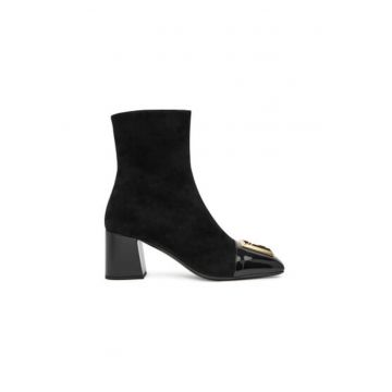 Ghete dama  305314185 - Piele naturala - 36 EU - Negru Ghete dama  305314185 - Piele naturala - 36 EU - Negru