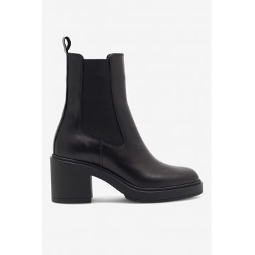 Ghete dama  5905588844938 - Piele naturala - Negru Ghete dama  5905588844938 - Piele naturala - Negru
