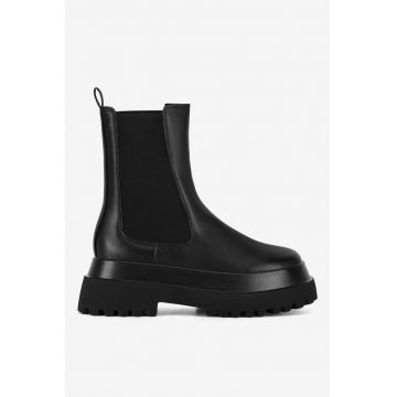 Ghete dama  5905588852551 - Sintetic - Negru Ghete dama  5905588852551 - Sintetic - Negru