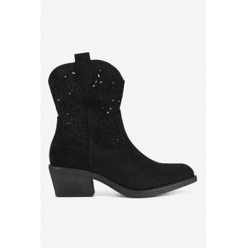 Ghete dama  5905588888765 - Textil - Negru Ghete dama  5905588888765 - Textil - Negru