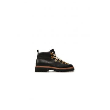 Ghete de drumetie  Magnifico M120 - negre - piele naturala - Ghete de drumetie  Magnifico M120 - negre - piele naturala -
