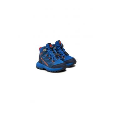 Ghete de trekking  albastru - textil Ghete de trekking  albastru - textil