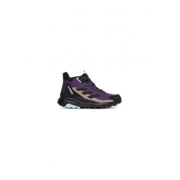 Ghete din material textil cu model colorblock pentru trekking Ghete din material textil cu model colorblock pentru trekking
