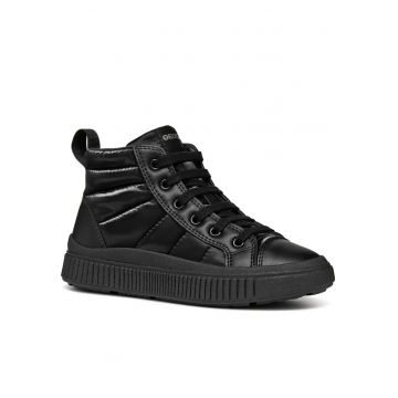 Ghete fete J46M3C 0LVBC C9999 -  Sintetic - Negru Ghete fete J46M3C 0LVBC C9999 -  Sintetic - Negru