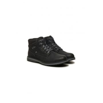 Ghete pentru barbati  304661167 - Piele ecologica - Negru Ghete pentru barbati  304661167 - Piele ecologica - Negru