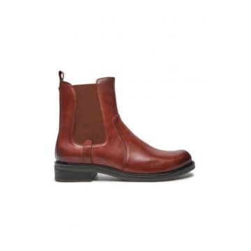 Botine dama -  piele naturala - maro Botine dama -  piele naturala - maro