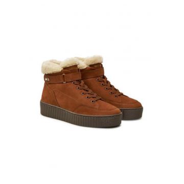 Botine dama -   - piele naturala - maro Botine dama -   - piele naturala - maro
