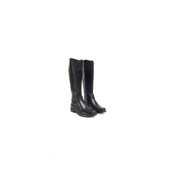 Czime de calarie dama -  piele naturala - negru Czime de calarie dama -  piele naturala - negru