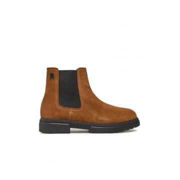 Ghete barbati -  piele naturala - maro